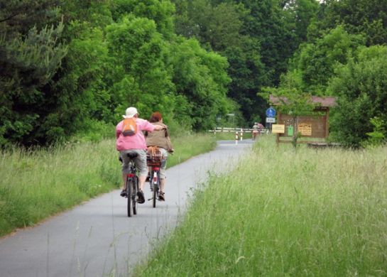 Vulkanradweg bei Rixfeld