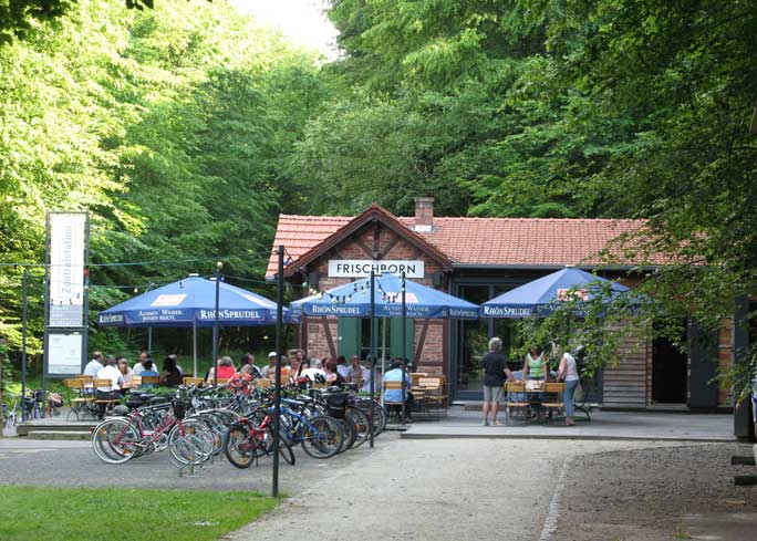 Biergarten am Vulkanradweg "Zentralstation"